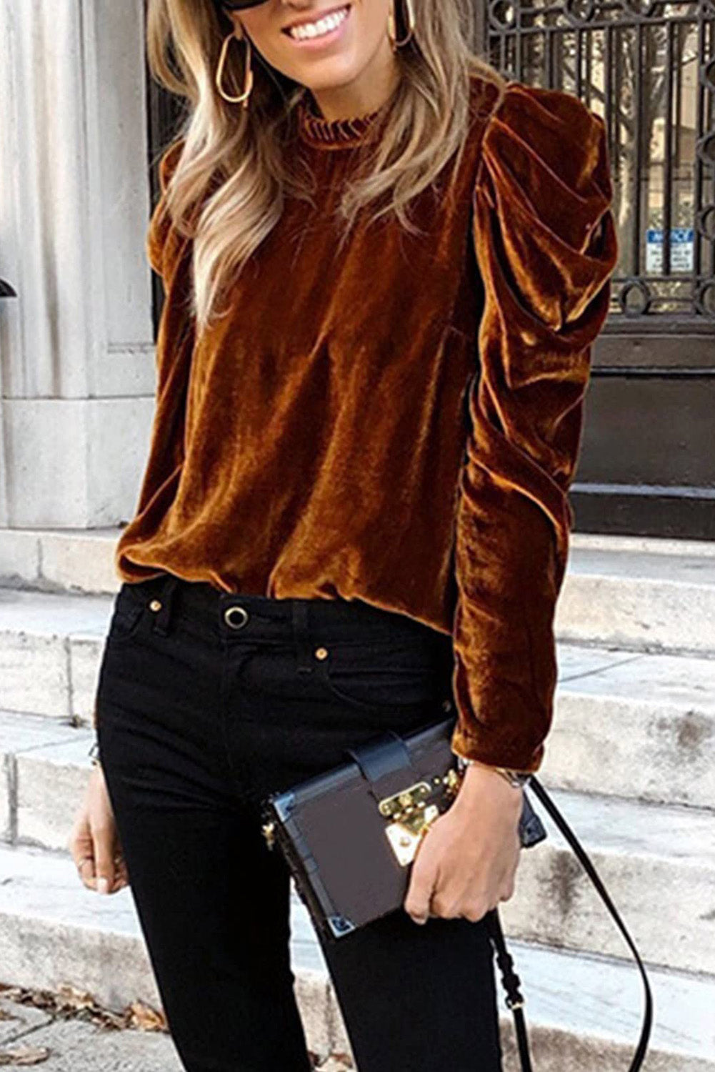 Chestnut Chelsea Blouse