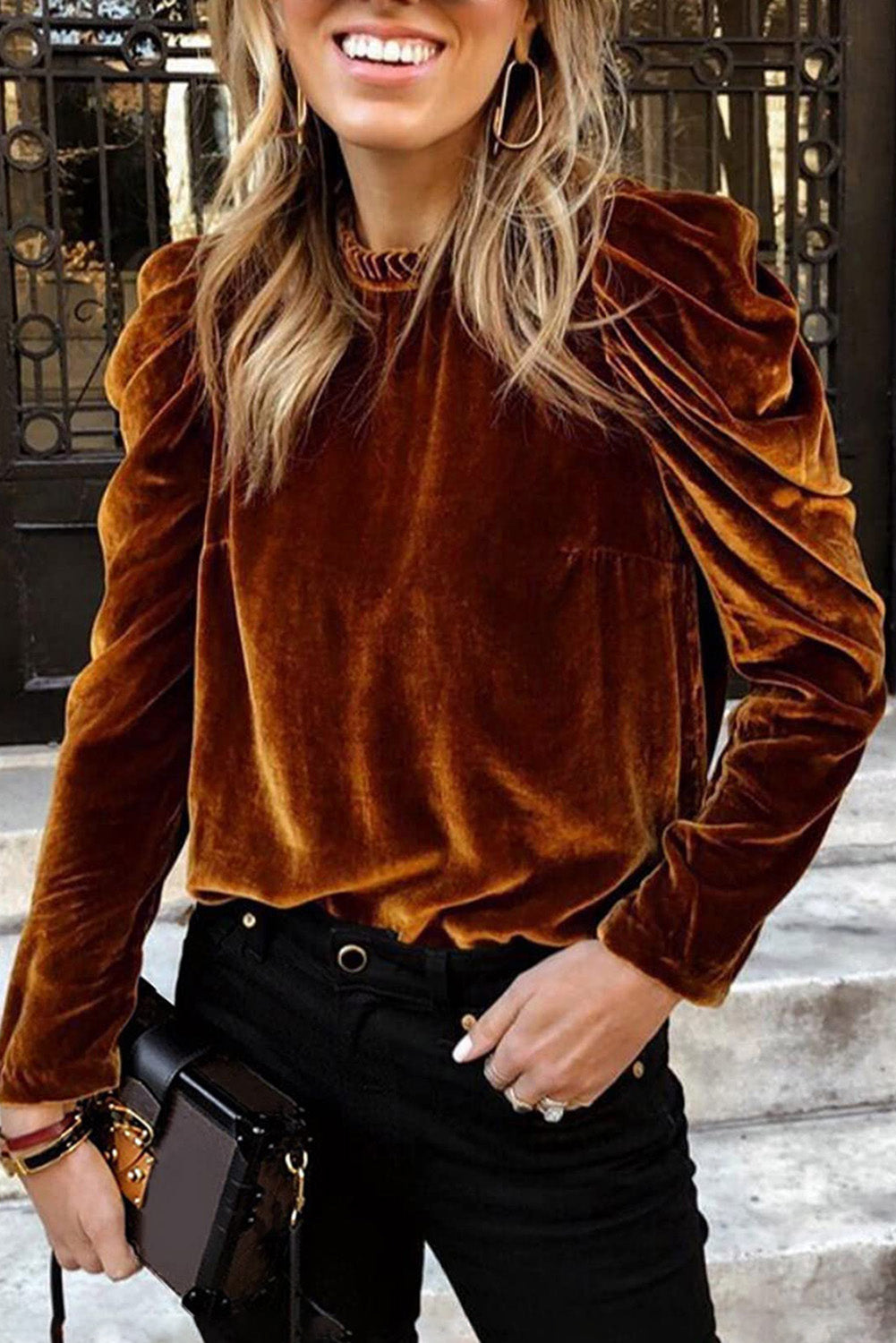 Chestnut Chelsea Blouse